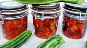 Zavařené, velmi chutné cukety, Zavařené, velmi  chutné cukety