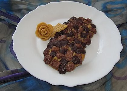 „Americké cookies“ s dvojí čokoládou