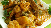 Beef Stroganov podle Vodoucha