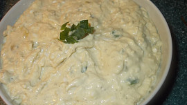 Bramborovo-ančovičková pomázánka s vejci