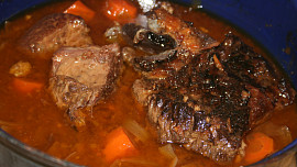 Brasírovaná hovězí žebra