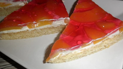 Broskvový dezert s Mascarpone