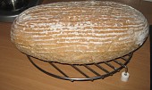 Chleba podle Romana Vaňka, upečený chleba