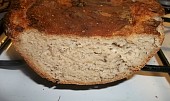 Chleba podle Romana Vaňka, vyklopený chlebík...