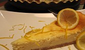 Citronovozázvorový cheesecake (První cheesecake v životě :)))