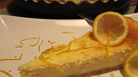 Citronovozázvorový cheesecake