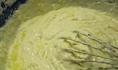 Citronovozázvorový cheesecake, Hotový krém s bílkovým sněhem