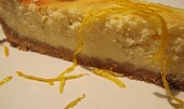 Citronovozázvorový cheesecake