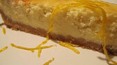 Citronovozázvorový cheesecake