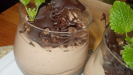 Domácí, lahodný, čokoládovo-skořicový tvaroh