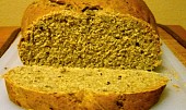 Domácí pšenično-žitný chléb se semínky, Řez