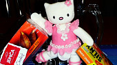 Dort Hello Kitty tanečnice (sušení figurky)