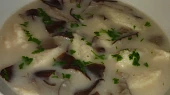 Drožďovka s václavkami a krupicovými nočky