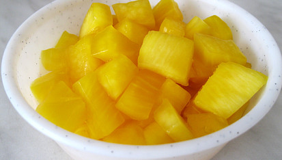 Dýně jako ananas