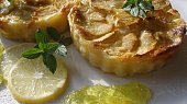 Glazované mascarponové koláčky s jablky
