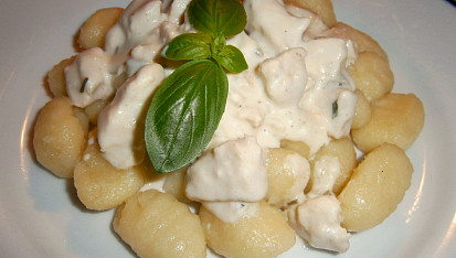 Gnocchi se sýrovou omáčkou