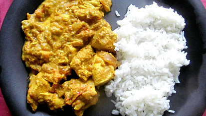 Indické kuřecí curry