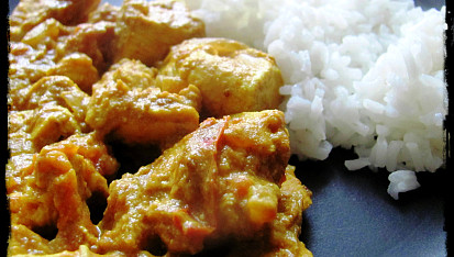 Indické kuřecí curry