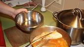 Kuřecí prsa v zeleninové krémové omáčce