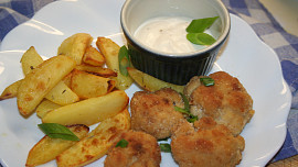 Květák smažený v troubě