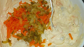 Lehký tvarohový krém se zeleninou