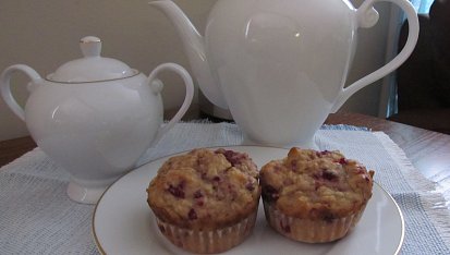 Muffins z ovesnych vlocek a ovocem