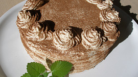 Oplatkový dort lázeňského šviháka