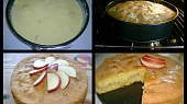 Pěnový jablečný koláč, pěnový jablečný koláč