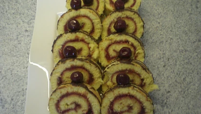 Roláda s marmeládou