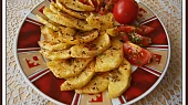 Brambory"polopečáky"z mikrovlnky, Brambory"polopečáky"z MW