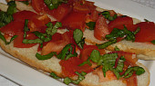 Bruschetta - jednoduchá snídaně