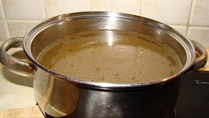 Davidův segedinský gulášek, Vývar na zalití guláše
