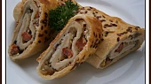 Domácí listový závin se slanou náplní, Domácí listový závin se slanou náplí