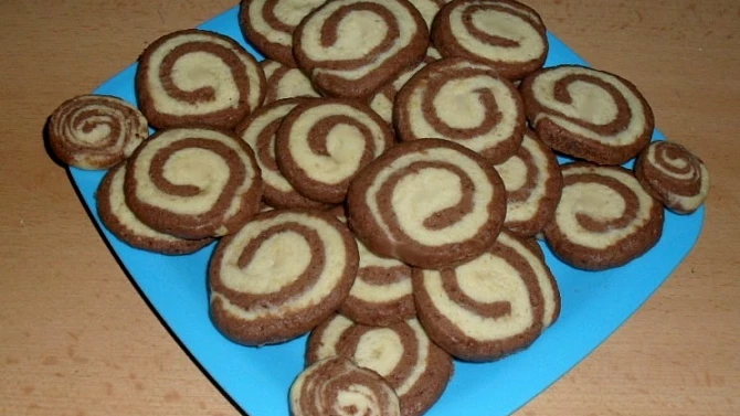 Dvoubarevné spirálky