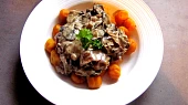 Dýňové gnocchi s houbovou omáčkou
