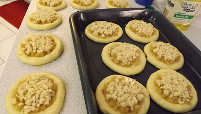 Floridské ožralé jablkové koláče