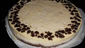 Hruškový cheesecake s čokoládou