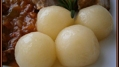 Knedlíky bez mouky, vajec
