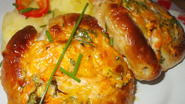 Královské spirálky s chutnou barevnou kůrčičkou