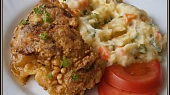 Kuřecí řízky v cibulovo-zázvorovém těstíčku, Kuřecí játra v cibulovo-zázvorovém těstíčku