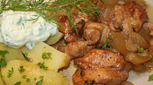 Kuřecí s Vegemite na cibuli a česneku