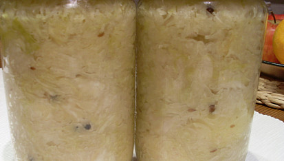 Kysané zelí do sklenic