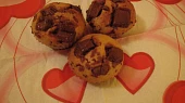 Lahodné čokoládové muffiny
