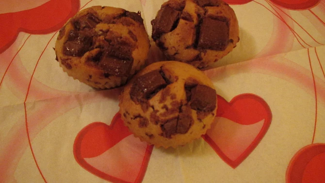 Lahodné čokoládové muffiny