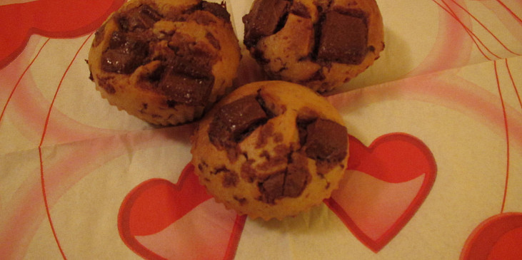 Lahodné čokoládové muffiny