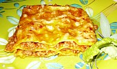 Lasagne s dýňovou omáčkou