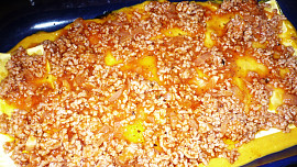 Lasagne s dýňovou omáčkou
