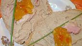 Luxusní paštika z kachních jater s pomerančovou marmeládou
