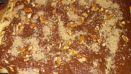 Moučník " -  moje dobrotka" s vanilkovou chalvou a tvarohem