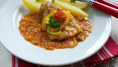 Novohradský vepřový plátek